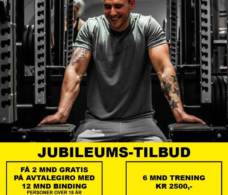 25 ÅRS JUBILEUMS-TILBUD